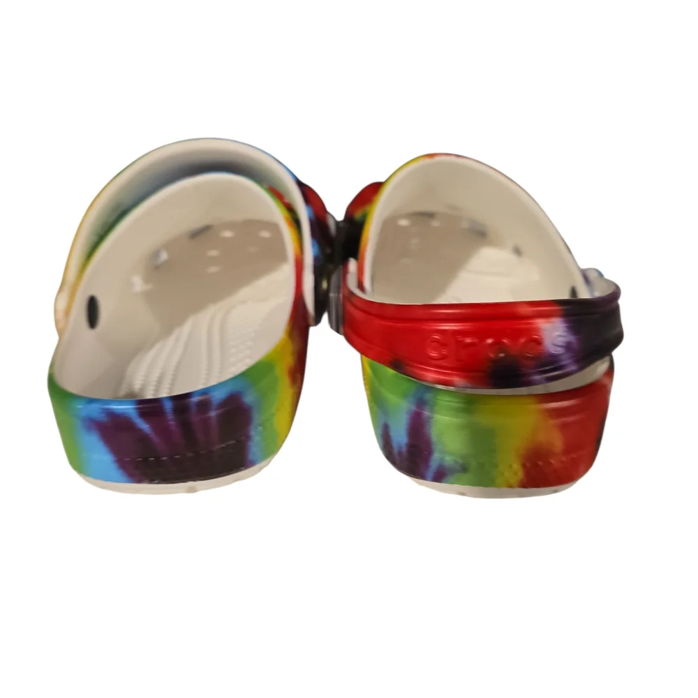 CROCS Kids Colorful Tie-Dye Water Shoes - Picture 4 of 6